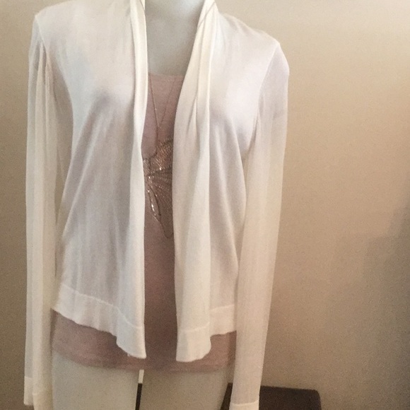 Vince Camuto Sweater, Size M. Cream. - Picture 2 of 8